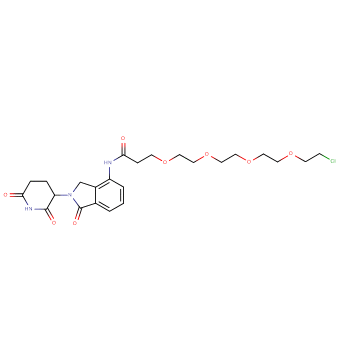 Lenalidomide-CO-PEG4-C2-Cl