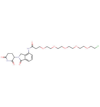 Lenalidomide-CO-PEG5-C2-Cl