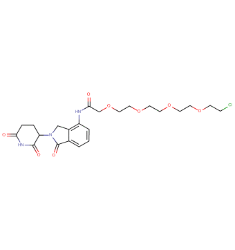 Lenalidomide-acetamido-O-PEG3-C2-Cl