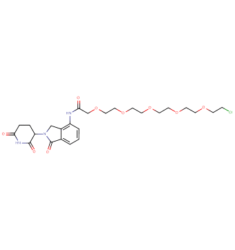 Lenalidomide-acetamido-O-PEG4-C2-Cl
