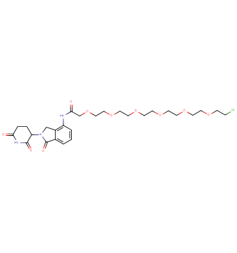 Lenalidomide-acetamido-O-PEG5-C2-Cl
