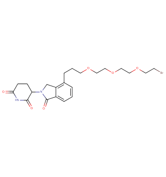 Phthalimidinoglutarimide-C3-O-PEG2-C2-Br