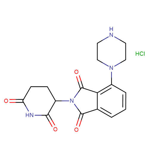 Pomalidomide-piperazine HCl