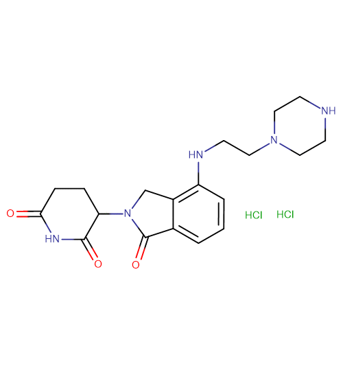 Lenalidomide-C2--piperazine HCl