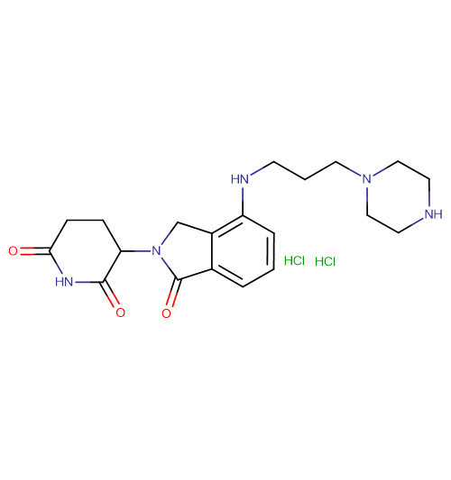Lenalidomide-C3--piperazine HCl