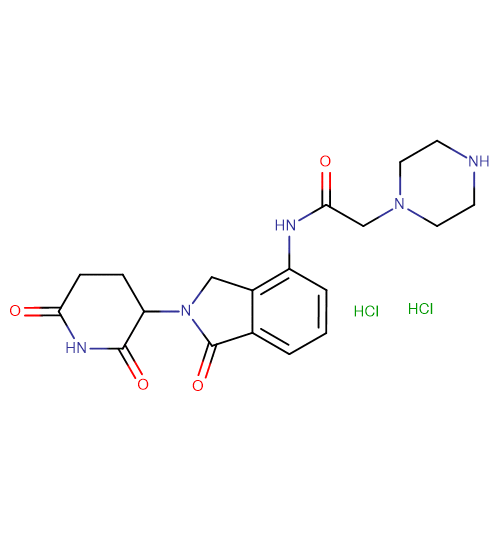 Lenalidomide-CO-C1--piperazine HCl