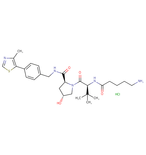 (S,R,S)-AHPC-CO-C4-NH2 HCl