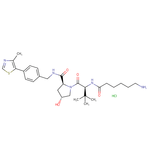 (S,R,S)-AHPC-CO-C5-NH2 HCl