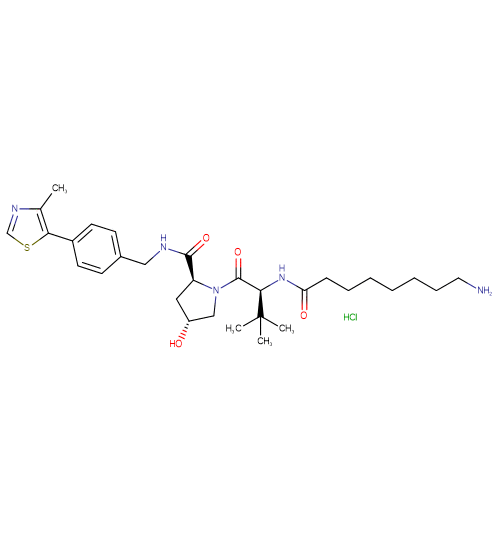 (S,R,S)-AHPC-CO-C7-NH2 HCl