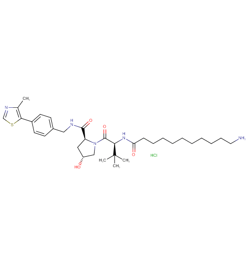 (S,R,S)-AHPC-CO-C10-NH2 HCl