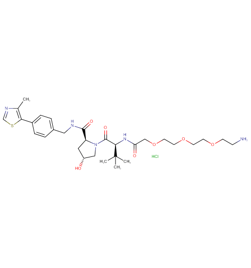 (S,R,S)-AHPC-acetamido-O-PEG2-C2-amine HCl