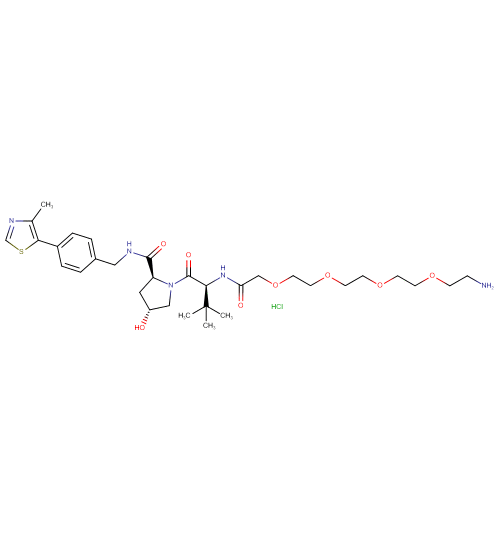 (S,R,S)-AHPC-acetamido-O-PEG3-C2-amine HCl