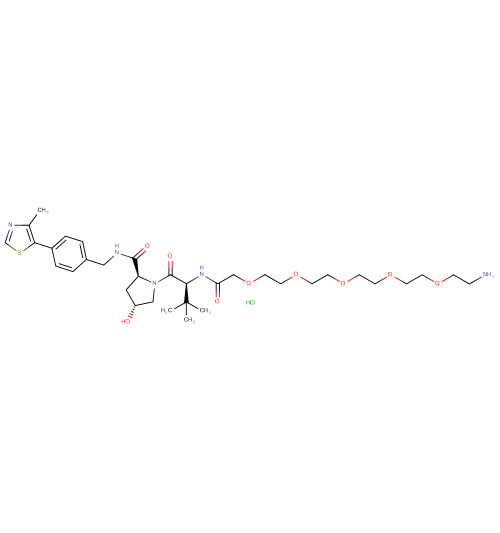(S,R,S)-AHPC-acetamido-O-PEG4-C2-amine HCl