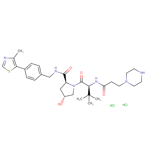 (S,R,S)-AHPC-CO-C2-piperazine HCl