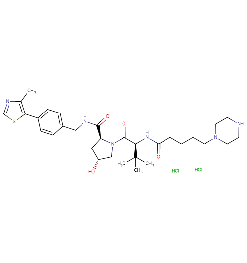(S,R,S)-AHPC-CO-C4-piperazine HCl