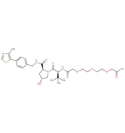 (S,R,S)-AHPC-acetamido-O-PEG2-C1-acid