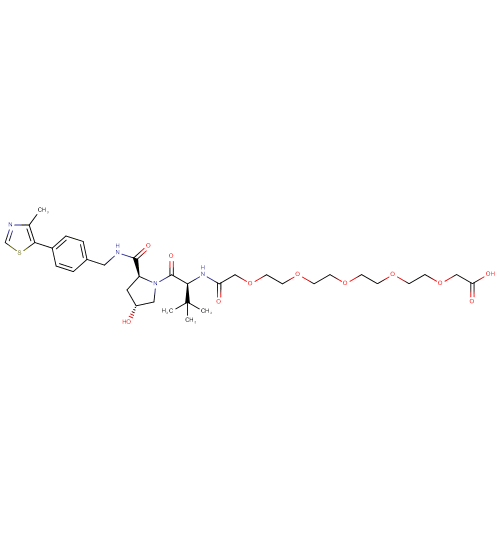 (S,R,S)-AHPC-acetamido-O-PEG4-C1-acid