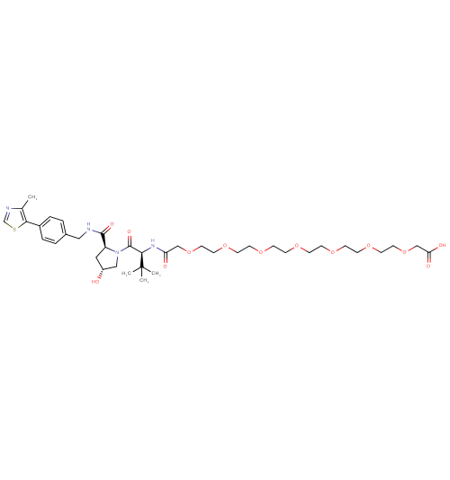 (S,R,S)-AHPC-acetamido-O-PEG6-C1-acid