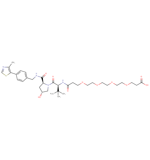 (S,R,S)-AHPC-CO-PEG4-C2-acid