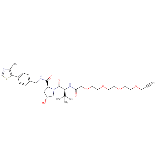 (S,R,S)-AHPC-acetamido-O-PEG3-propargyl