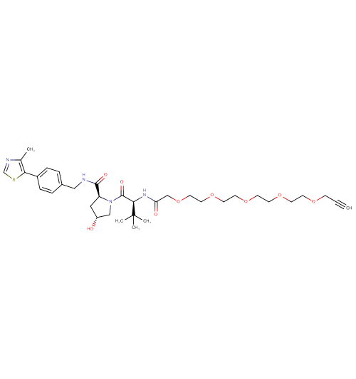 (S,R,S)-AHPC-acetamido-O-PEG4-propargyl