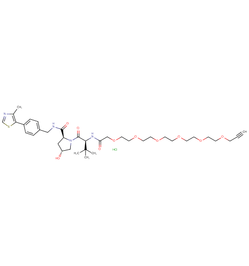 (S,R,S)-AHPC-acetamido-O-PEG5-propargyl