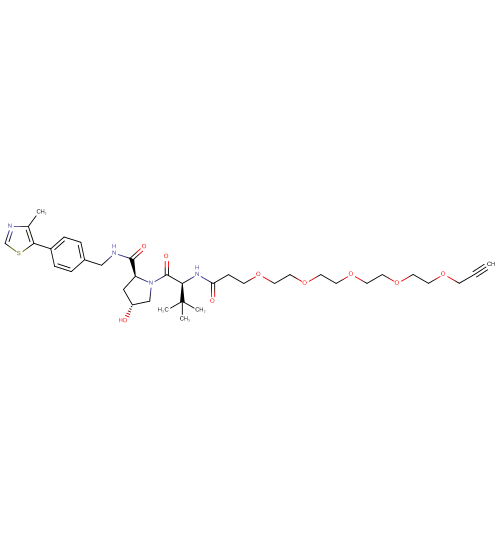 (S,R,S)-AHPC-CO-PEG5-propargyl