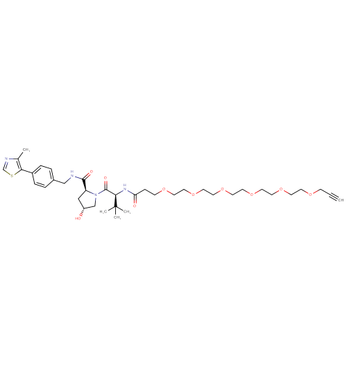 (S,R,S)-AHPC-CO-PEG6-propargyl