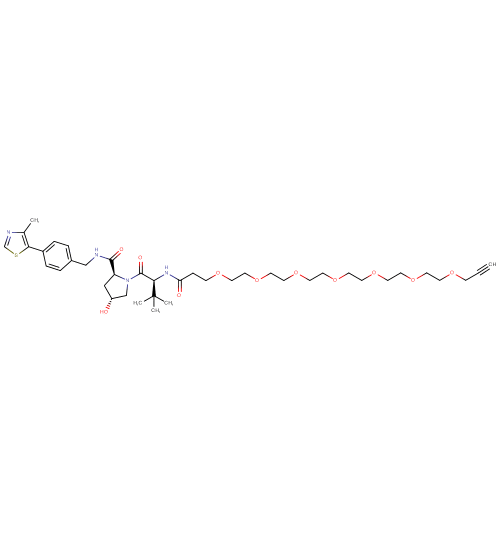 (S,R,S)-AHPC-CO-PEG7-propargyl