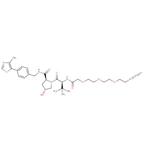 (S,R,S)-AHPC-acetamido-O-PEG2-C2-azide
