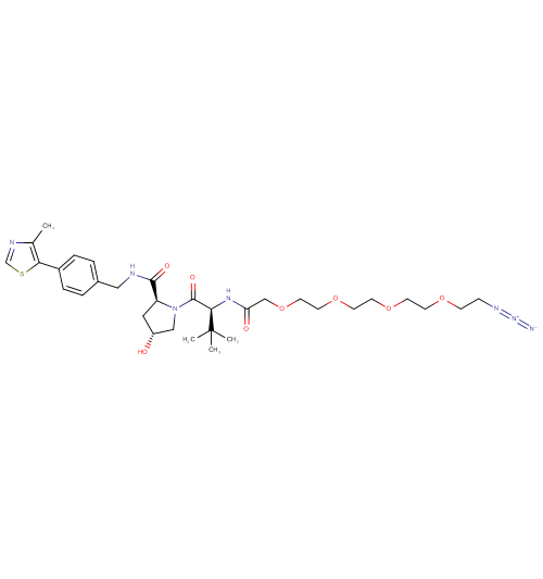 (S,R,S)-AHPC-acetamido-O-PEG3-C2-azide
