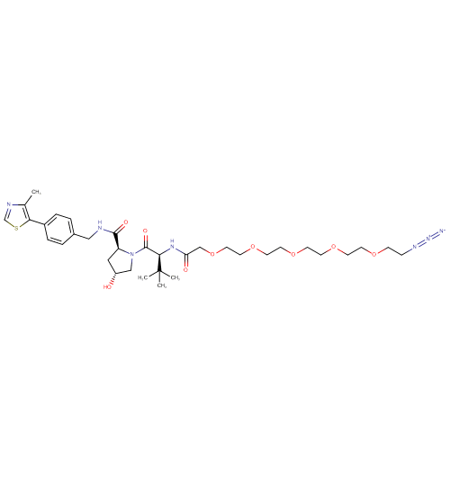 (S,R,S)-AHPC-acetamido-O-PEG4-C2-azide
