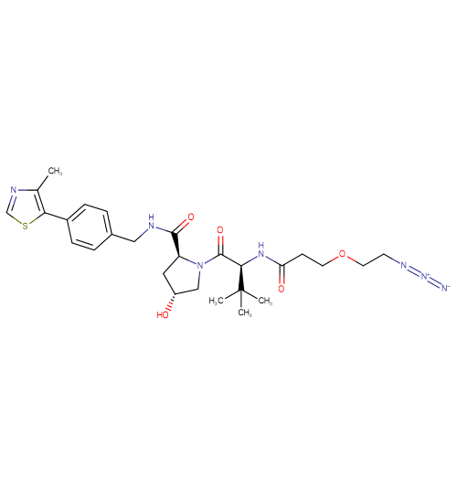 (S,R,S)-AHPC-CO-PEG1-C2-azide