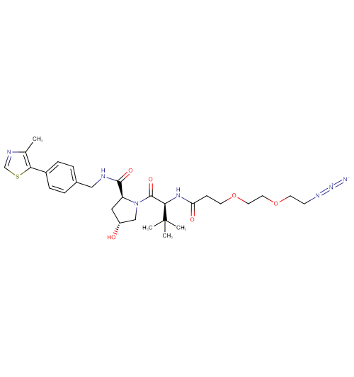 (S,R,S)-AHPC-CO-PEG2-C2-azide