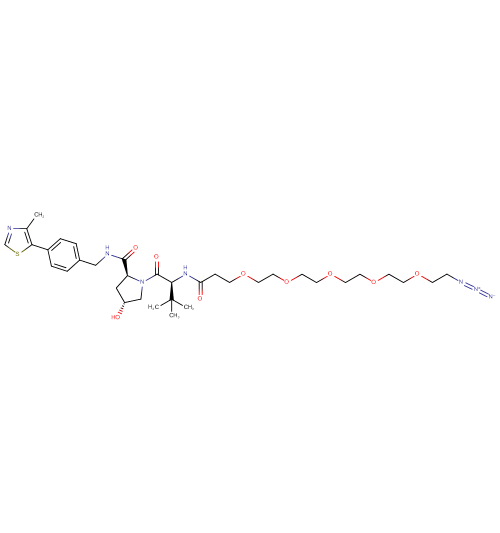 (S,R,S)-AHPC-CO-PEG5-C2-azide