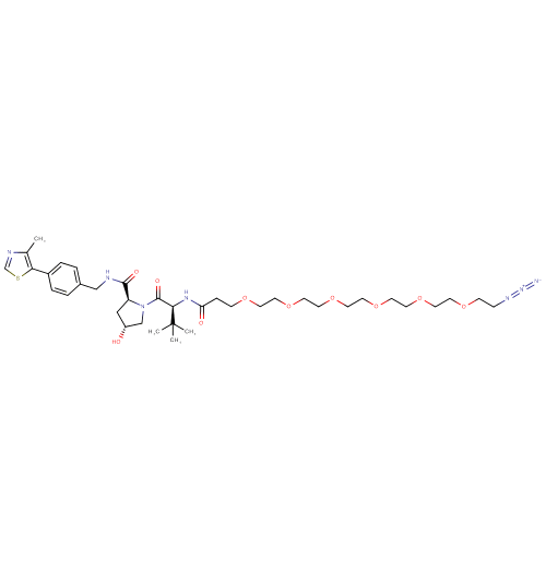 (S,R,S)-AHPC-CO-PEG6-C2-azide