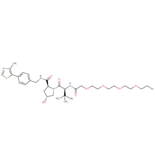 (S,R,S)-AHPC-acetamido-O-PEG3-C2-Br