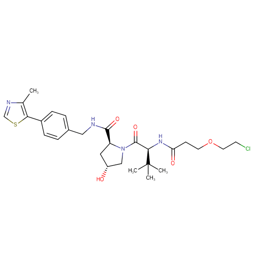 (S,R,S)-AHPC-CO-PEG1-C2-Cl