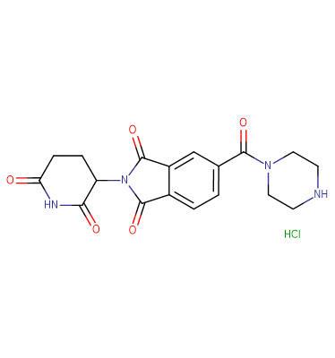 Thalidomide-5'-CO-piperazine