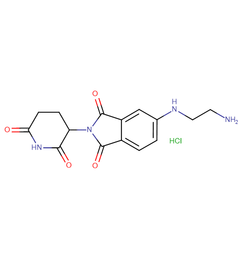 Pomalidomide-5'-C2-amine HCl