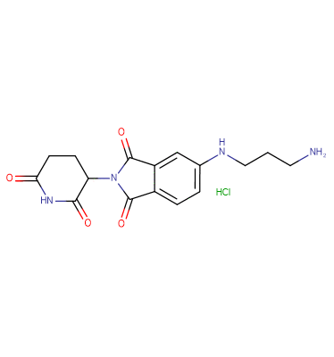 Pomalidomide-5'-C3-amine HCl