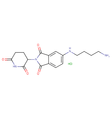 Pomalidomide-5'-C4-amine HCl