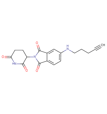 Pomalidomide-5'-C3-alkyne