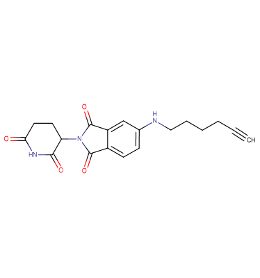 Pomalidomide-5'-C4-alkyne