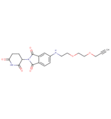 Pomalidomide-5'-PEG2-propargyl