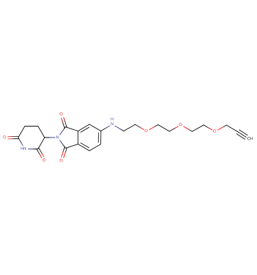 Pomalidomide-5'-PEG3-propargyl