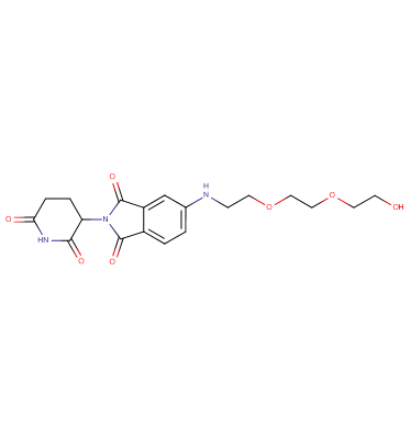 Pomalidomide-5'-PEG3-OH