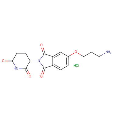 Thalidomide-5'-O-C3-amine HCl
