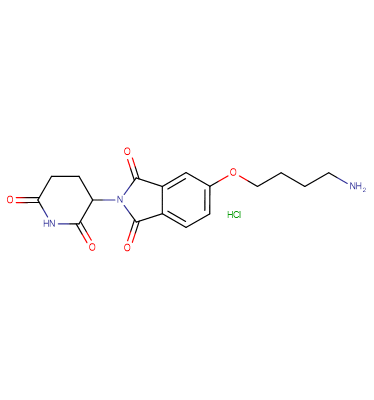 Thalidomide-5'-O-C4-amine HCl