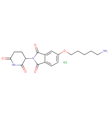 Thalidomide-5'-O-C5-amine HCl